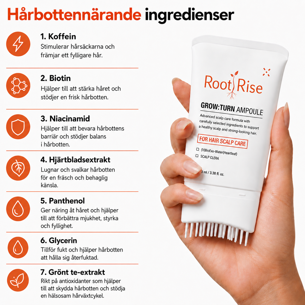 RootRise Hair Growth Serum